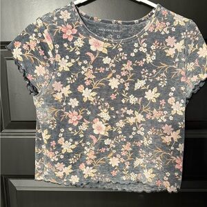 Americsn Eagle Crop Baby Tee